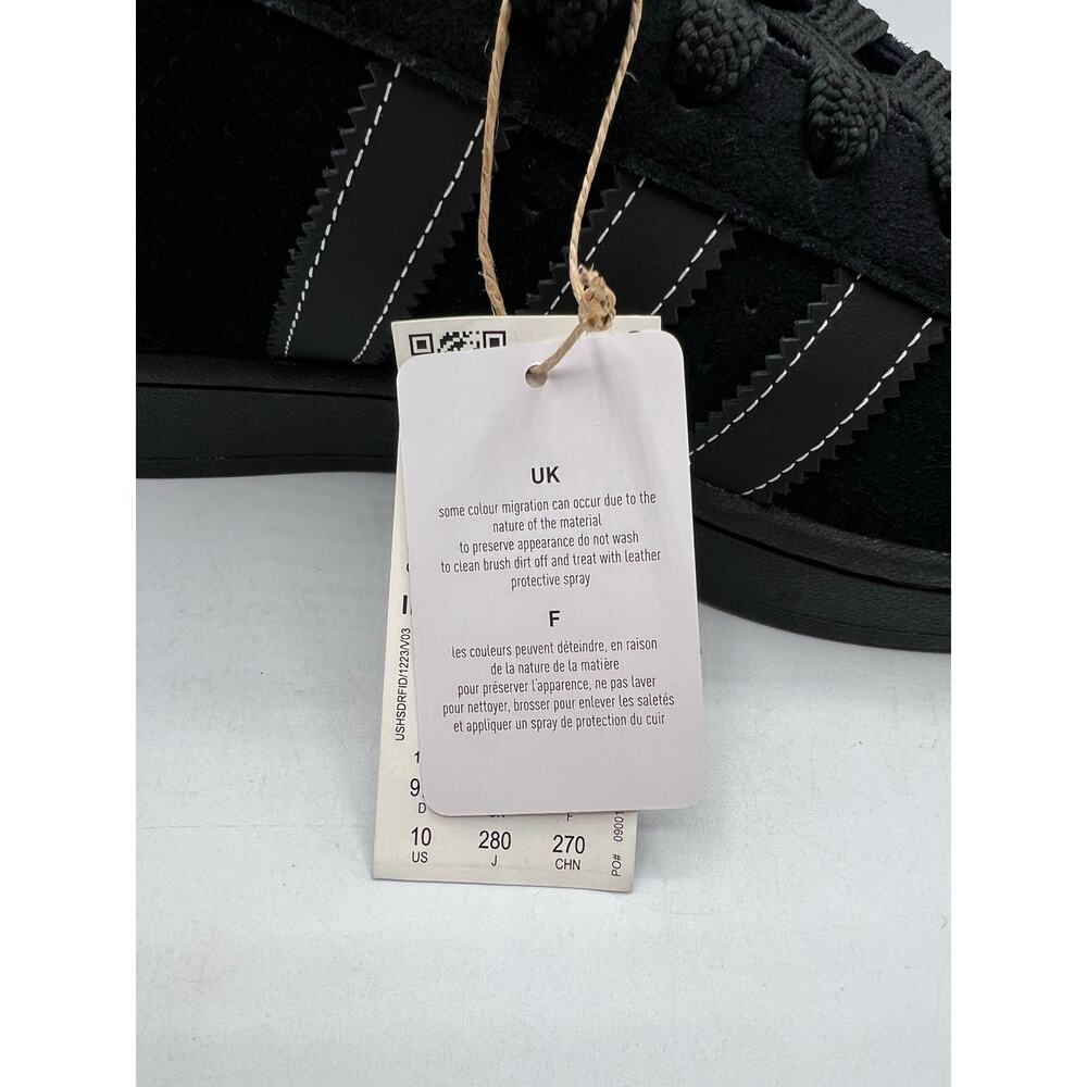 Adidas Campus 00s “Black White Contrast Stitching” size 11 men’s - Picture 6 of 8